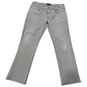 21 Men Straight Leg Blue Jeans Men's Size 36x32 Gray